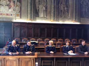 La conferenza di presentazione dei varchi elettronici