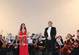 Un momento del concerto di Capodanno