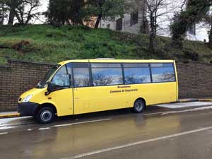 Lo scuolabus di Caprarola