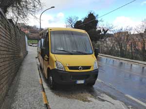 Lo scuolabus di Caprarola