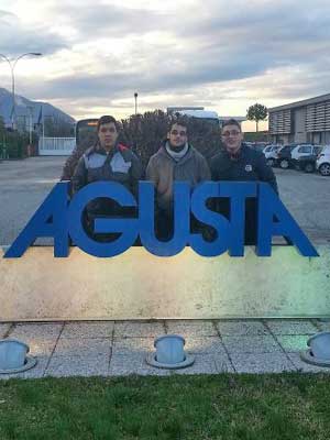Lisi, Leat, Tascio alla Agusta di Frosinone