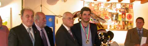 La premiazione di Giuseppe Gallo
