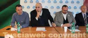 Alberto Cataldi, Guido Crosetto, Paolo Binchiani e Luigi Maria Buzzi