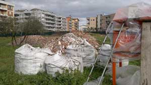 Uno dei siti sequestrati dalla Finanza a Civita Castellana