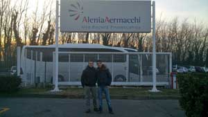 Tomassi e Deidda alla Aermacchi