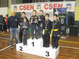 Gli atleti del trofeo Città di Montefiascone