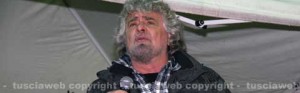 Beppe Grillo a Viterbo
