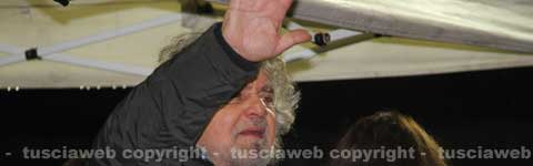 Beppe Grillo a Viterbo