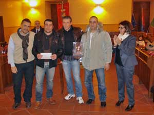 La premiazione del carnevale civitonico