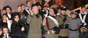 I ragazzi mascherati da balilla con il "Truce"