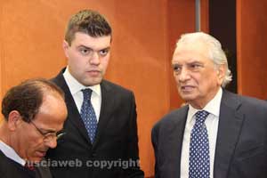 Rodolfo Gigli con Alessandro Romoli Giovanni Gidari