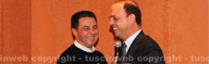 Giulio Marini con Angelino Alfano