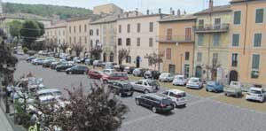 Il rendering di piazza Buratti a San Martino