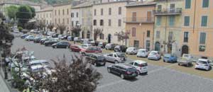 Il rendering di piazza Buratti a San Martino