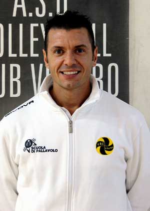 L'allenatore Simone Rubini
