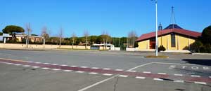 Piazza Nettuno a Tarquinia