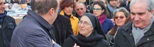 Zingaretti incontra suor Pasqualina