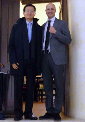 L'ambasciatore della Corea del Sud a Civita