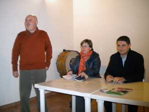 Mazzoli all'assemblea di Torre Alfina