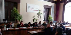 Daniela Boltrini all'incontro in Camera di commercio