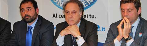 Carlo Graziani Lorenzo Cesa e Aldo Forte