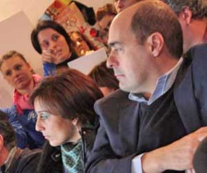 Daniela Boltrini e Nicola Zingaretti
