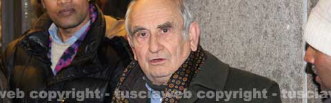 Franco Caldarelli dopo il tentativo di rapina