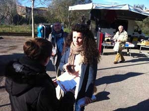 Chiara Frontini di Viterbo 2020 nella frazione di Grotte