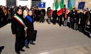 La cerimonia per il Giorno del ricordo