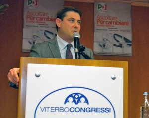 Il candidato Alessandro Mazzoli