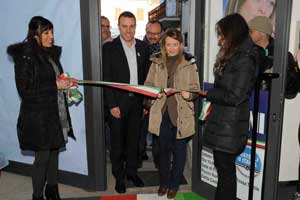 La Meloni inaugura la sede di Civita Castellana