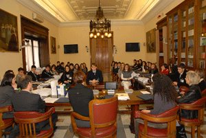 Gli studenti a Montecitorio