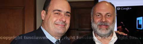 Nicola Zingaretti e Riccardo Valentini