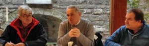 I rappresentanti sindacali in conferenza