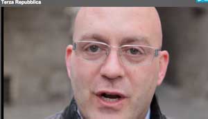 Un'immagine di Andrea Scaramuccia sul video di Repubblica