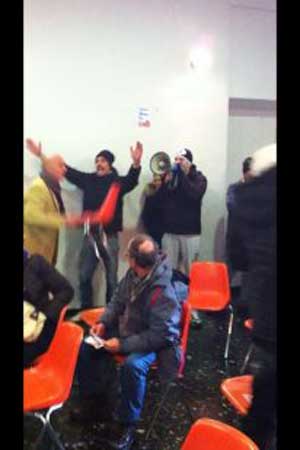 Le immagini scattate dai militanti di CasaPound