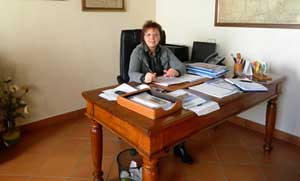 Il sindaco di San Lorenzo Nuovo Anna Maria Zannoni