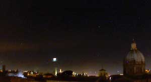 L'avvistamento nei cieli di Viterbo