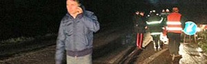 Bombe sulla Tuscanese, l'assessore Santucci sul posto