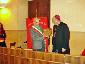 La visita pastorale al consiglio comunale