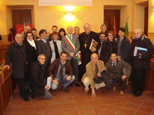 La visita pastorale al consiglio comunale