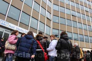 Il sit-in dei genitori dei malati psichici di Villa Buon Respiro
