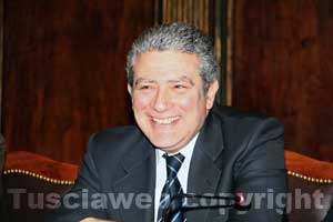 Il presidente della Provincia, Marcello Meroi 