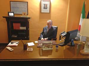 L'assessore provinciale all'Agricoltura Luigi Ambrosini