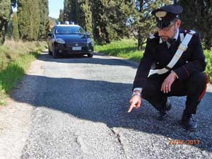 Le buche riparate dalla banda