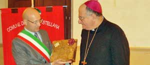 La visita pastorale al consiglio comunale