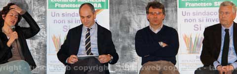 Raffaella Valeri, Aldo Bellocchio, Francesco Serra e Leonardo Michelini