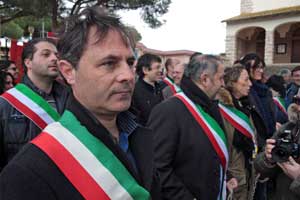 La manifestazione ad Albinia