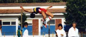Claudio Rossi a Rieti nell'88