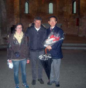 La visita dell'ambasciatore Kim Young – Seok